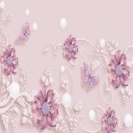 پوستر سه بعدی طرح گل کد 11
