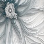 پوستر سه بعدی طرح گل کد 17