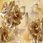 پوستر سه بعدی طرح گل کد 30