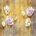 پوستر سه بعدی طرح گل کد 34
