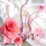 پوستر سه بعدی طرح گل کد 41
