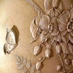 پوستر سه بعدی طرح گل کد 44