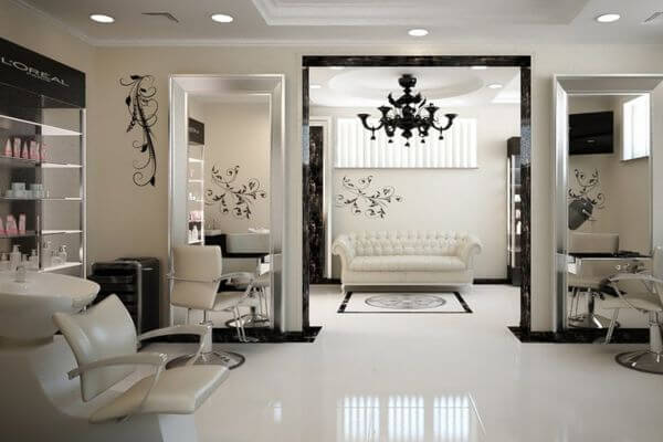 طراحی دکوراسیون آرایشگاه زنانه
