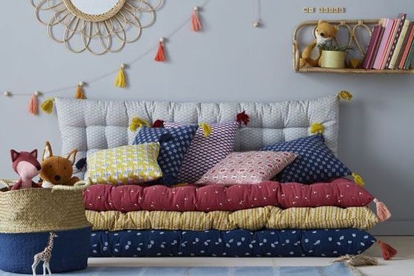 به کارگیری تشک و رختحواب ها برای ساخت مبلمان
