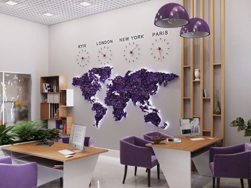 دیزاین دفتر آژانس هواپیمایی