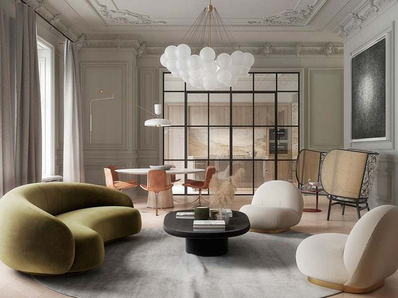 دکوراسیون مدرن کلاسیک