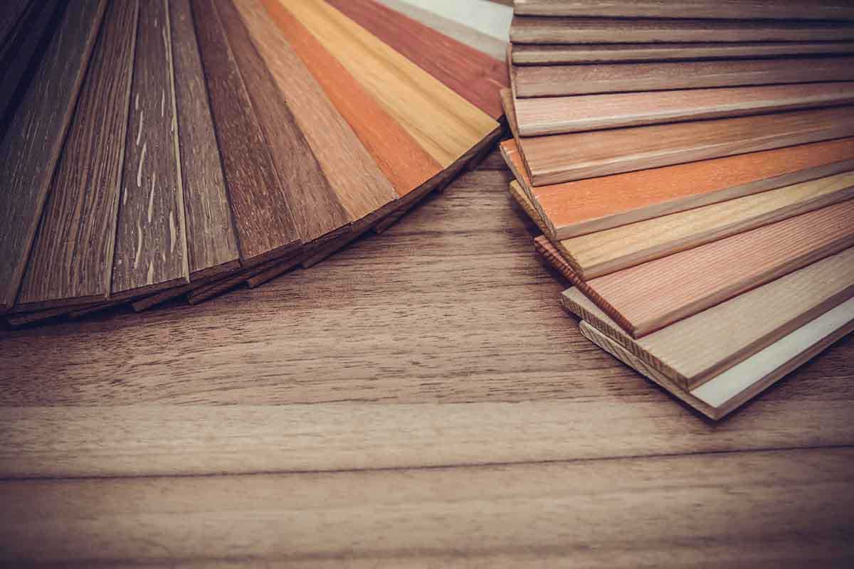 رنگ بندی پارکت لمینت