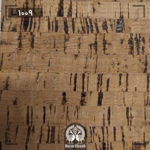 کاغذ دیواری چوب پنبه (cork wallpaper)-کد 1009