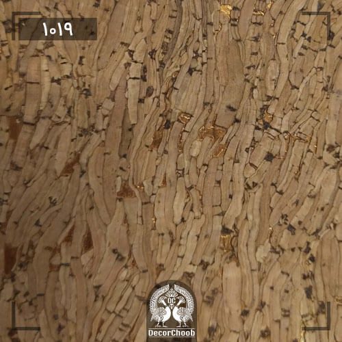 کاغذ دیواری چوب پنبه (cork wallpaper)-کد 1019