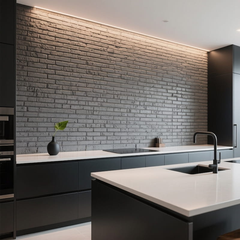 دیوار آجری در دکوراسیون داخلی در سال 2025