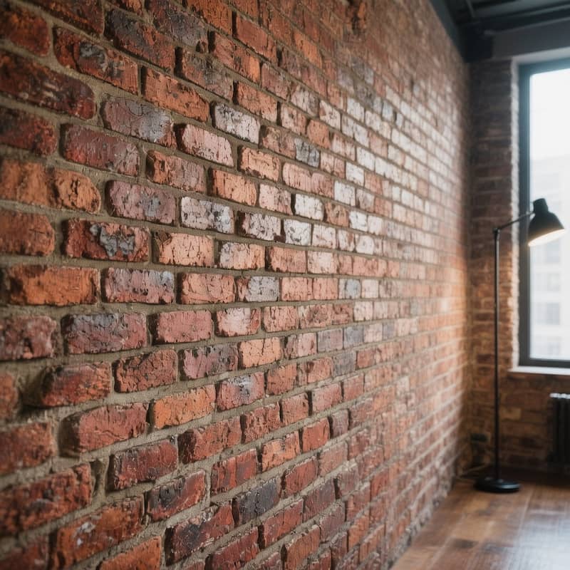 دوام و استحکام دیوارهای آجری در دکوراسیون