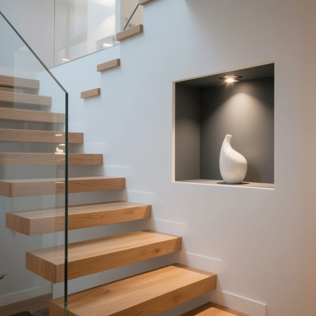 چراغ های مناسب برای نورپردازی راه پله