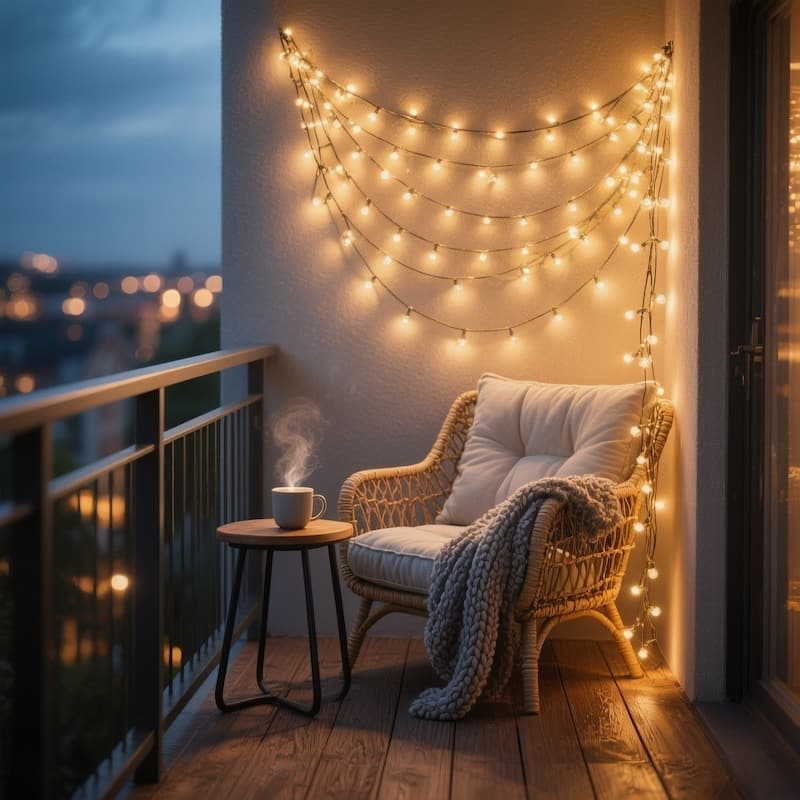 نورپردازی در طراحی دکوراسیون تراس