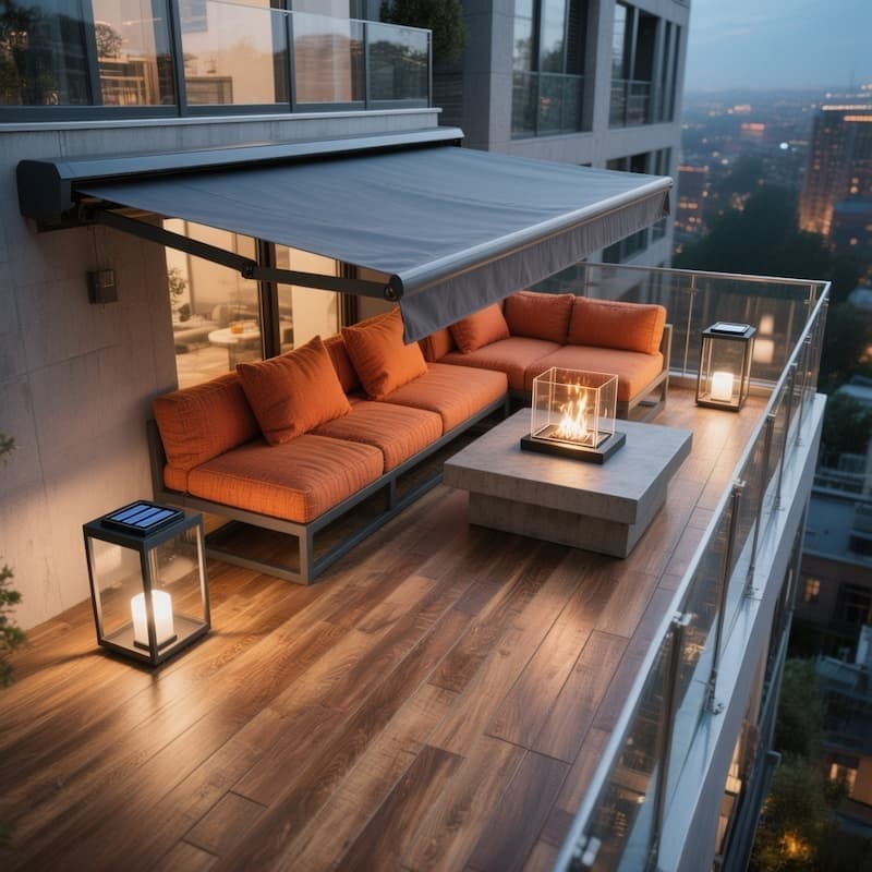 دکوراسیون تراس در سال 2025