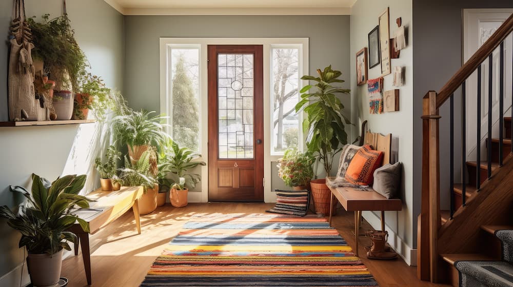 ورودی منزل مدرن