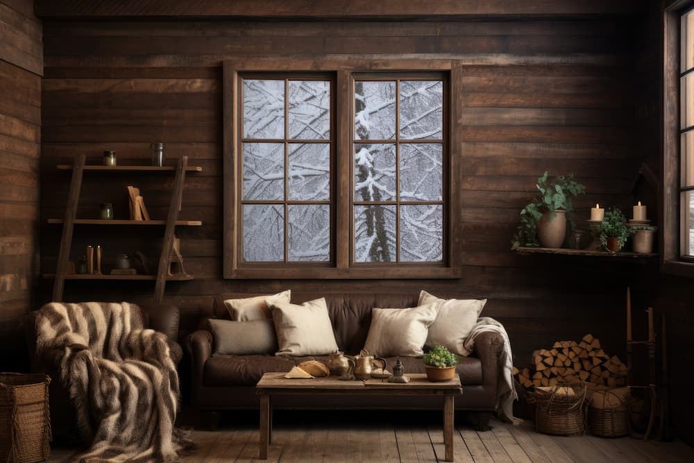 رنگ‌های گرم در دکوراسیون زمستانی خانه نقش مهمی دارند.