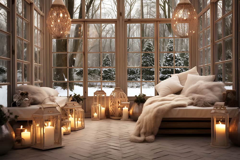 نقش کفپوش‌ خانه را در دکوراسیون زمستانی جدی بگیرید!