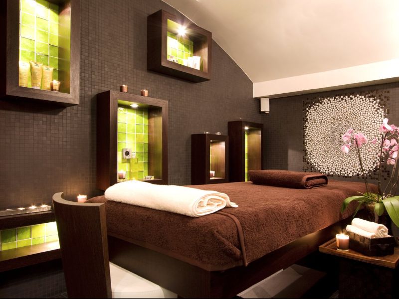 طراحی دکوراسیون اتاق ماساژ