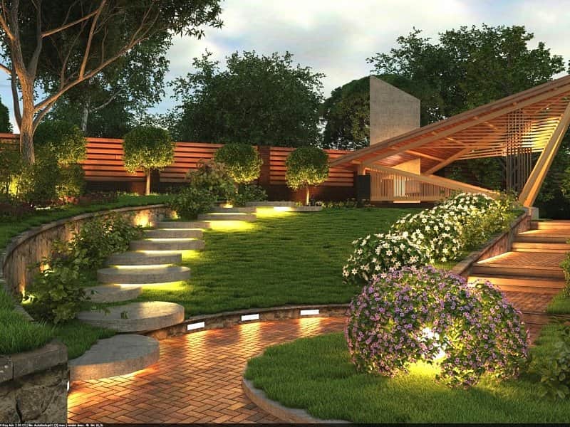 ایجاد قفسه هایی برای گلدان و مجسمه ها روی دیوار