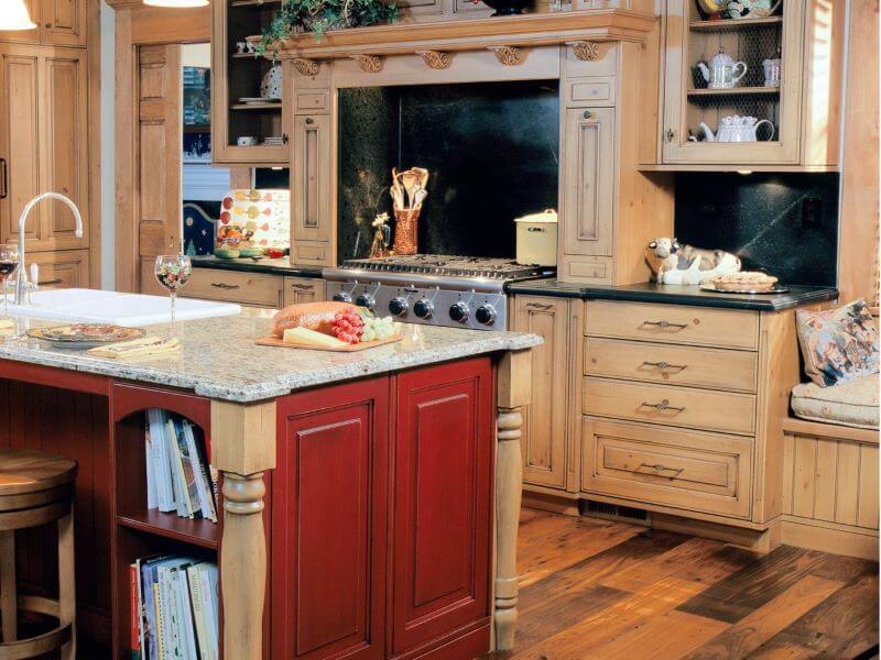 گرما و رطوبت و زرد شدن کابینت سفید آشپزخانه