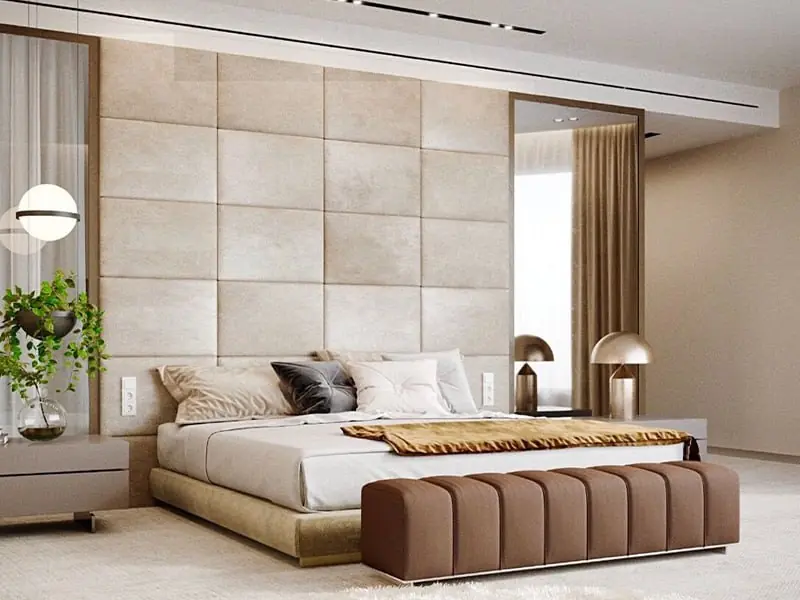 دیوار پوش اتاق خواب