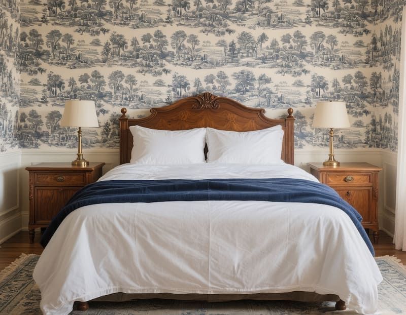 طرح های مناسب کاغذ دیواری اتاق خواب زن و شوهر