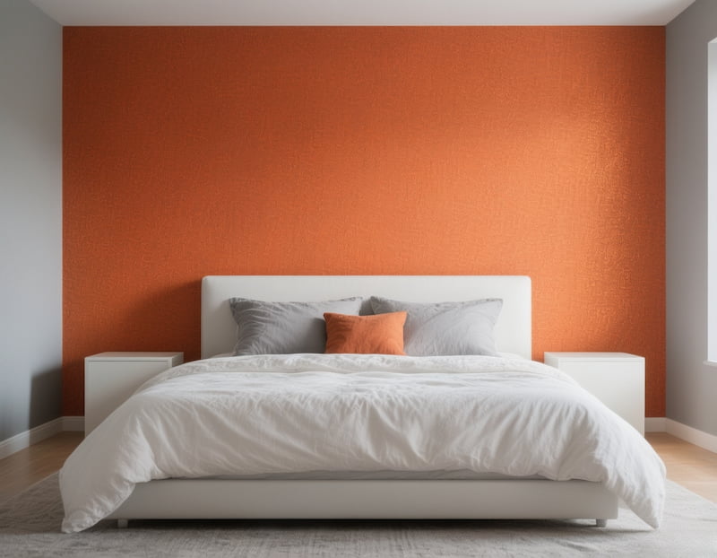 رنگ های مناسب کاغذ دیواری برای یک اتاق خواب شاد و پرانرژی
