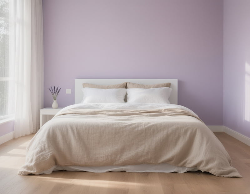 رنگ های مناسب کاغذ دیواری اتاق خواب زن و شوهر