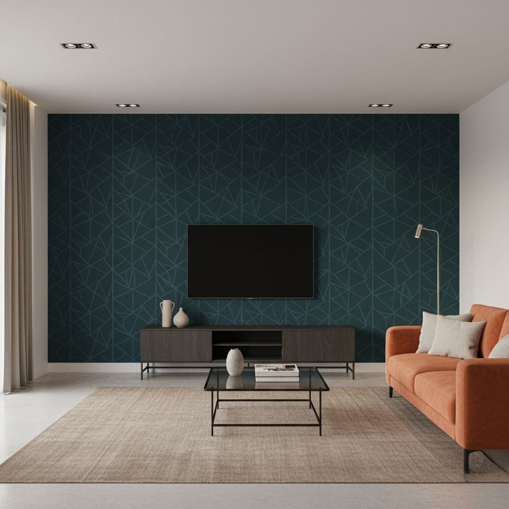 هماهنگی رنگ کاغذ دیواری با مبلمان و سایر عناصر دکوراسیون