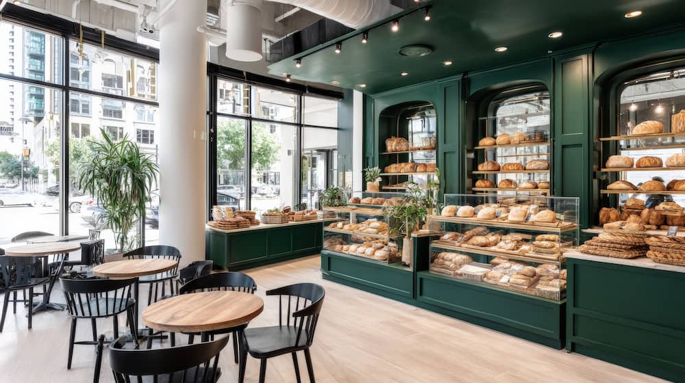 اصول طراحی دکوراسیون شیرینی فروشی و قنادی