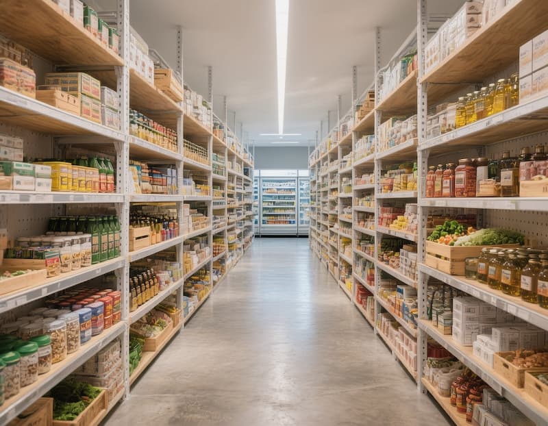 رنگ ها در دکوراسیون سوپرمارکت