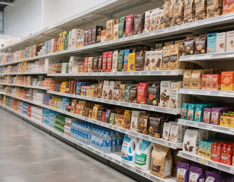 ایده هایی برای دکوراسیون سوپرمارکت کوچک