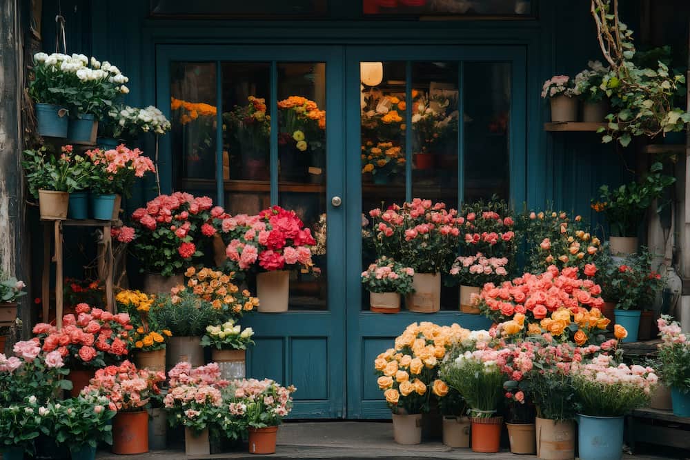 اهمیت دکوراسیون گل فروشی