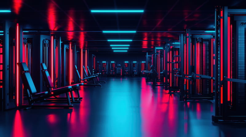 ایده های دکوراسیون سالن بدنسازی