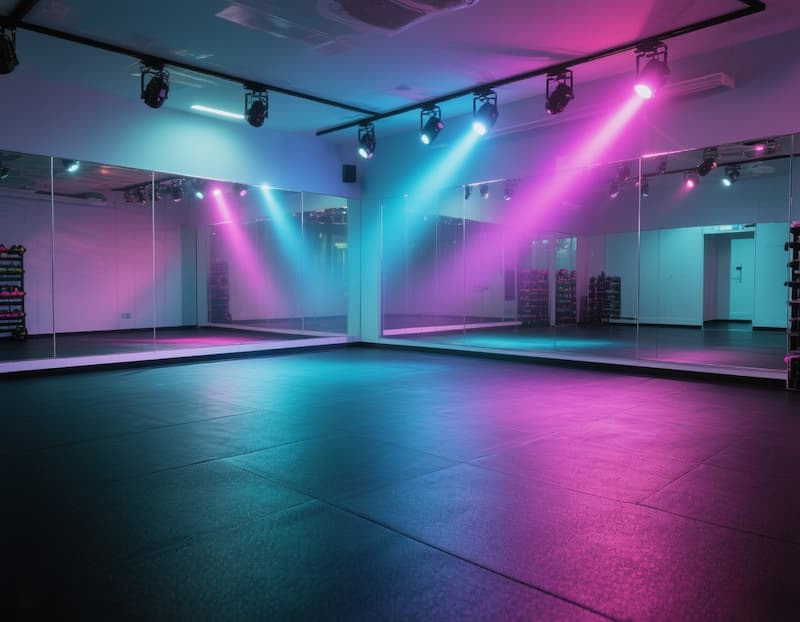 بخش تمرینات و ورزش های گروهی