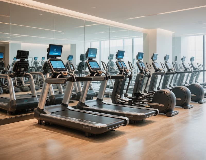 بخش دستگاههای کاردیو و تمرینات هوازی