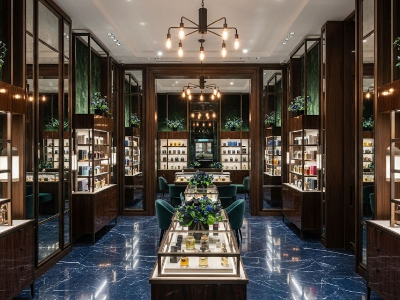 بهترین مصالح برای دکوراسیون عطر فروشی