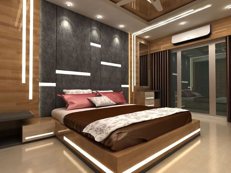 دیوار تأکیدی برای ایجاد جلوه‌ای متفاوت و خاص