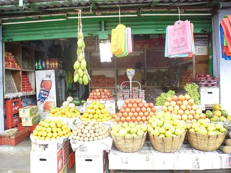 دکور میوه فروشی سنتی