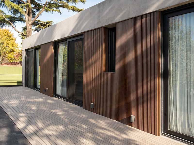 کاربردهای ترمووود در معماری خارجی