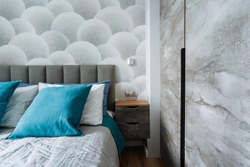 کاغذ دیواریهای با طرحهای طبیعت و رنگهای روشن