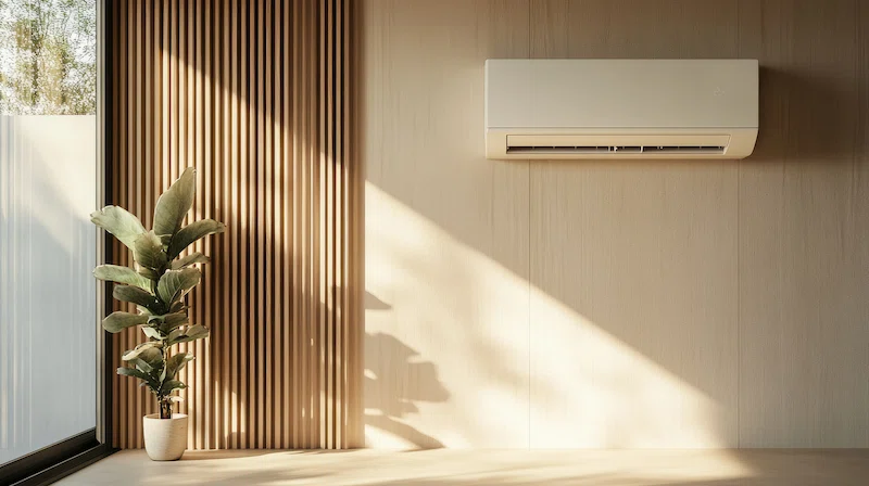 ترکیب دیوارپوش ترمووال و آینه برای بزرگتر نشان دادن خانه